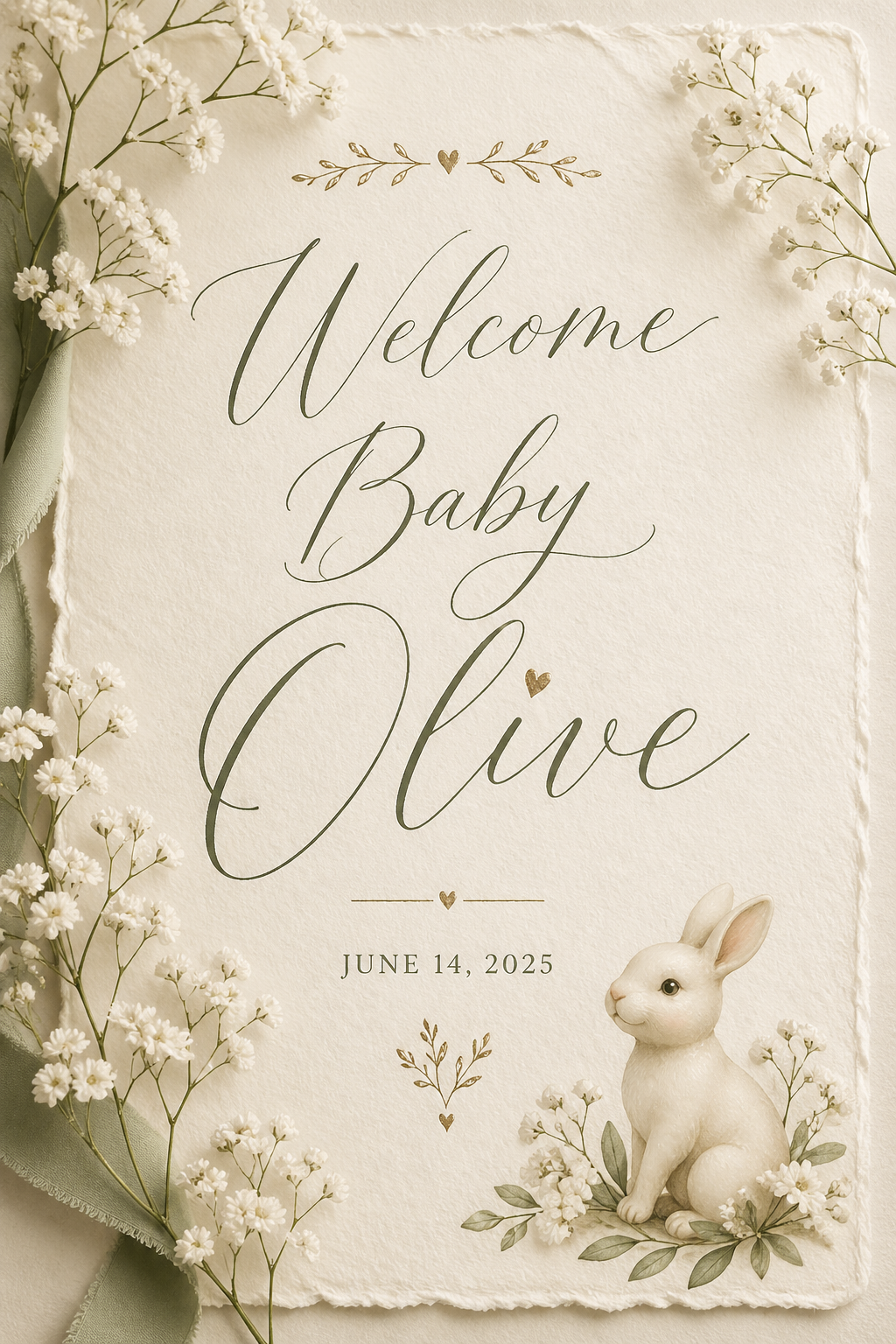 Baby Shower invitation video sample